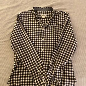 Lacoste Men's Gingham Plaid Shirt